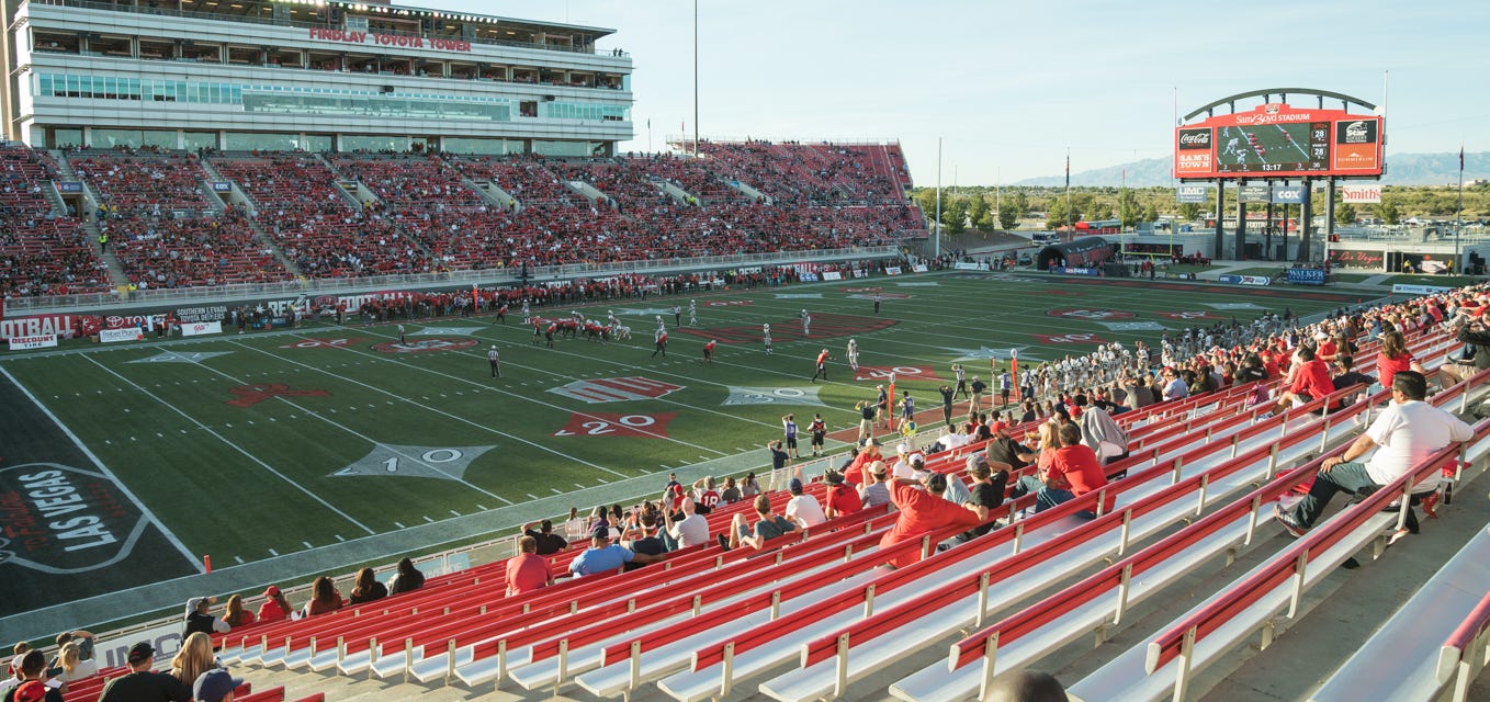 UNLV Football will be playing Wyoming Football at Allegiant Stadium in Las Vegas