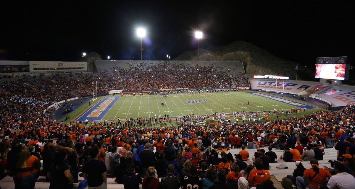 UTEP Football will be playing Texas Southern Football at Sun Bowl Stadium in El Paso