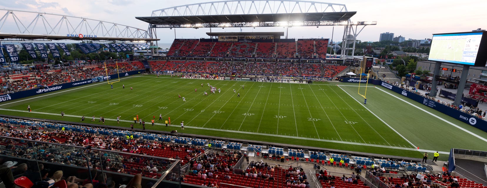 Toronto Argonauts will be playing Hamilton Tiger-Cats at BMO Field in Toronto