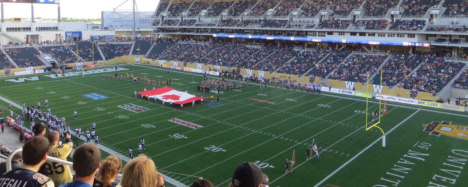 Winnipeg Blue Bombers will be playing BC Lions at Princess Auto Stadium in Winnipeg