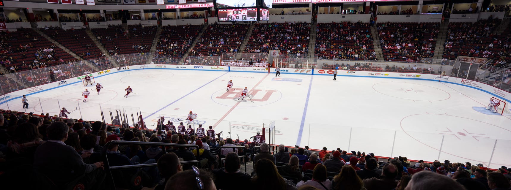 Boston Hockey will be playing Simon Fraser Hockey at Agganis Arena in Boston