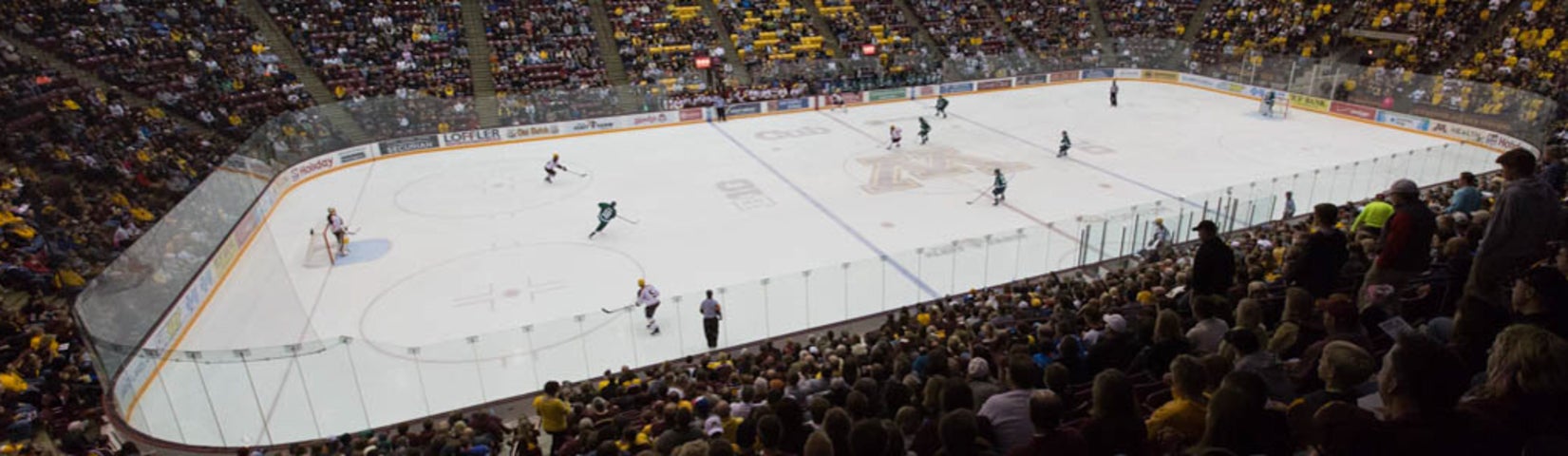 Minnesota Hockey will be playing Michigan Hockey at 3M Arena at Mariucci in Minneapolis