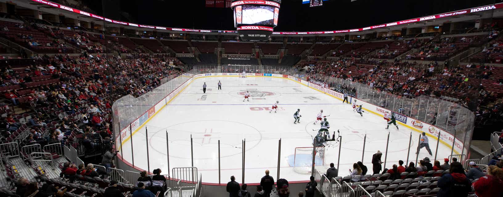 Ohio State Hockey will be playing Minnesota Hockey at Schottenstein Center in Columbus