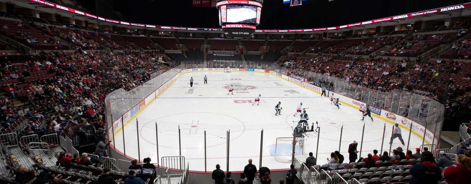 Ohio State Hockey will be playing Penn State Hockey at Schottenstein Center in Columbus