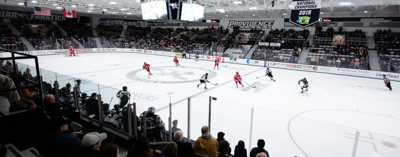 Providence Hockey will be playing Stonehill College Hockey at Schneider Arena in Providence