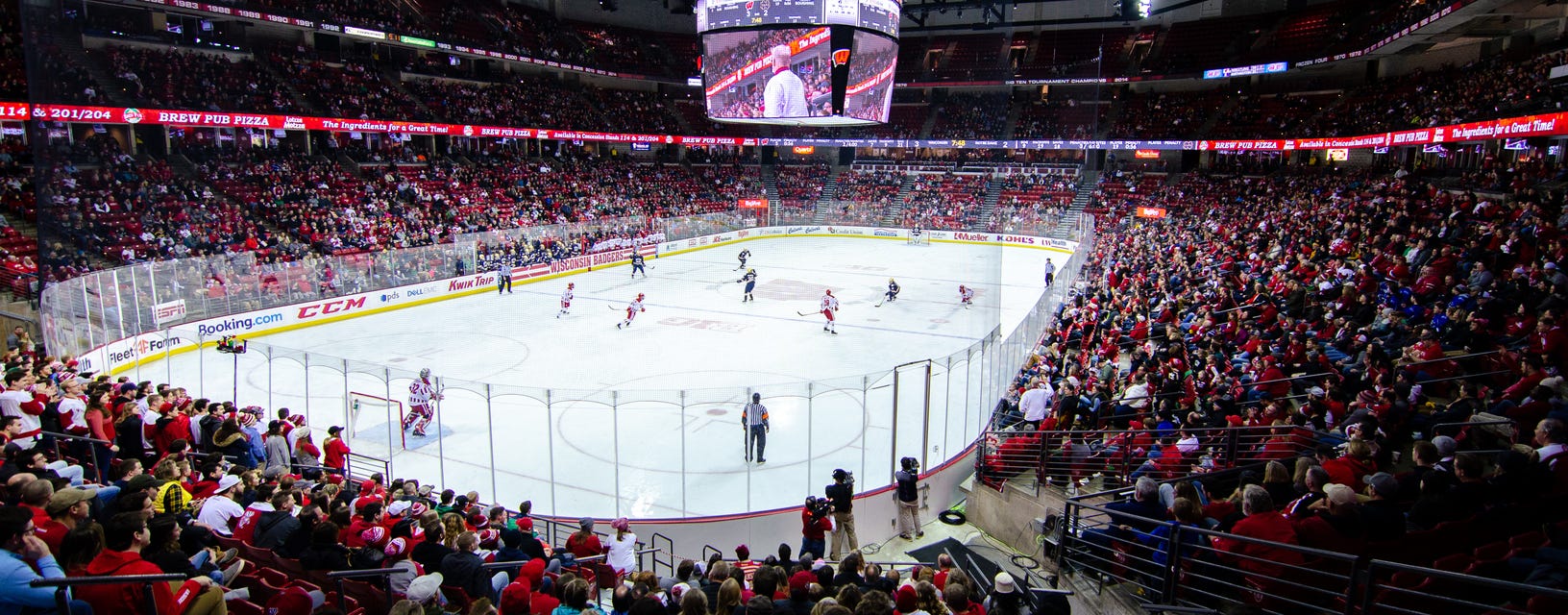 Wisconsin Hockey will be playing Penn State Hockey at Kohl Center in Madison