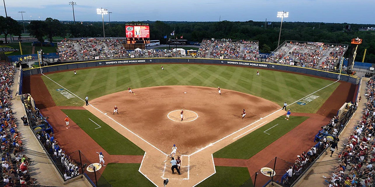 Women's College World Series will be playing at Devon Park in Oklahoma City