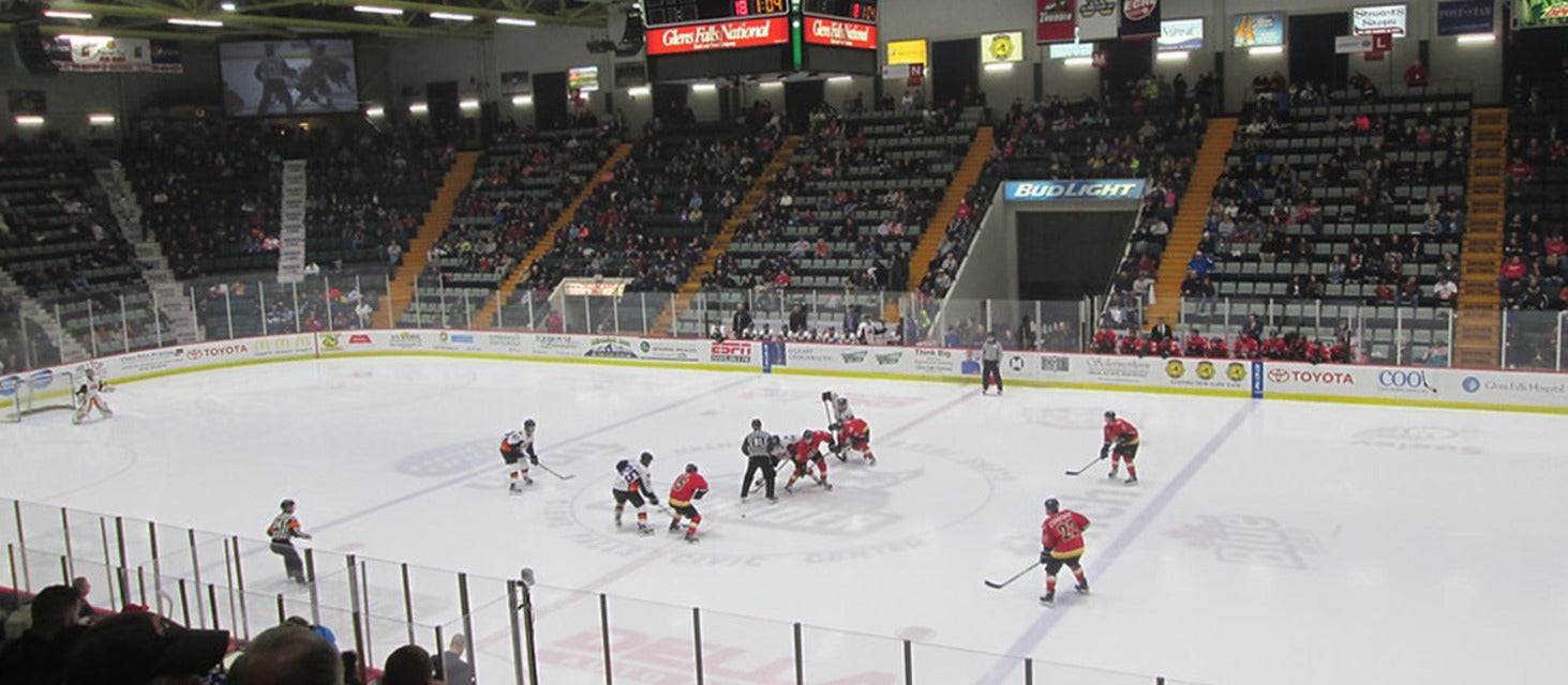Adirondack Thunder will be playing Reading Royals at Harding Mazzotti Arena in Glens Falls