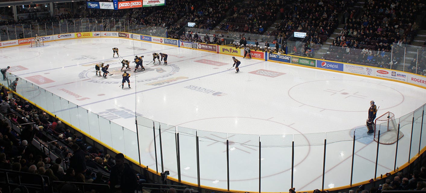Barrie Colts will be playing Niagara IceDogs at Sadlon Arena in Barrie