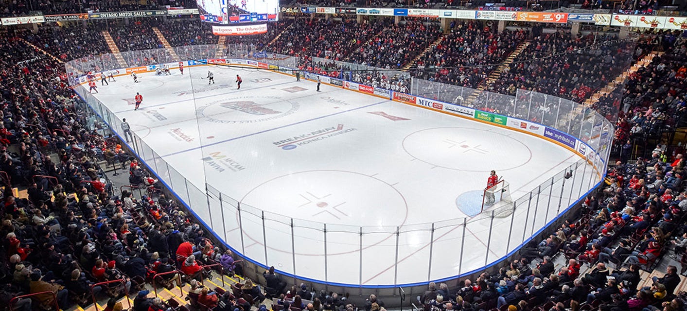 Oshawa Generals will be playing Peterborough Petes at Tribute Communities Centre in Oshawa
