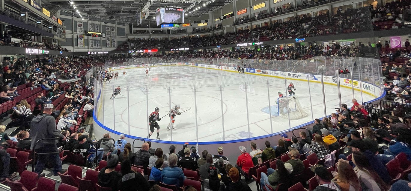 Idaho Steelheads will be playing Rapid City Rush at Idaho Central Arena in Boise