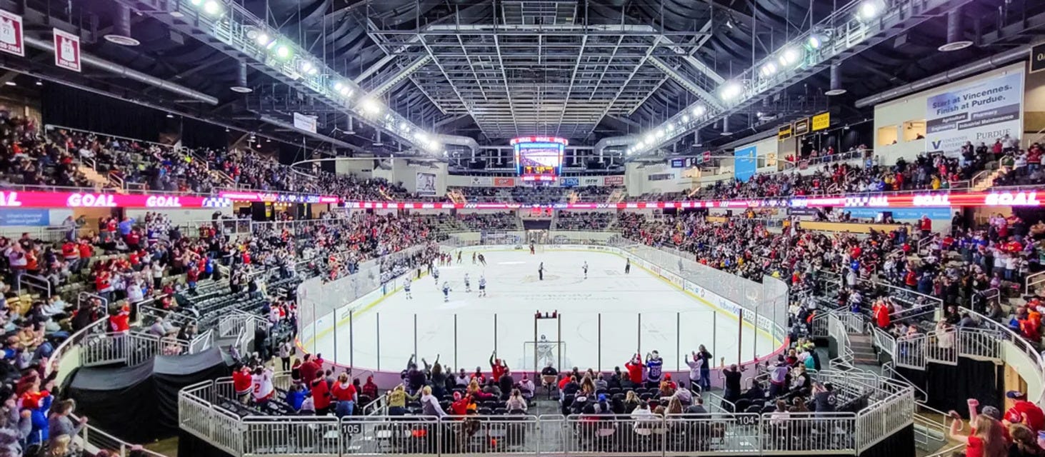 Indy Fuel will be playing Cincinnati Cyclones at Fishers Event Center in Fishers
