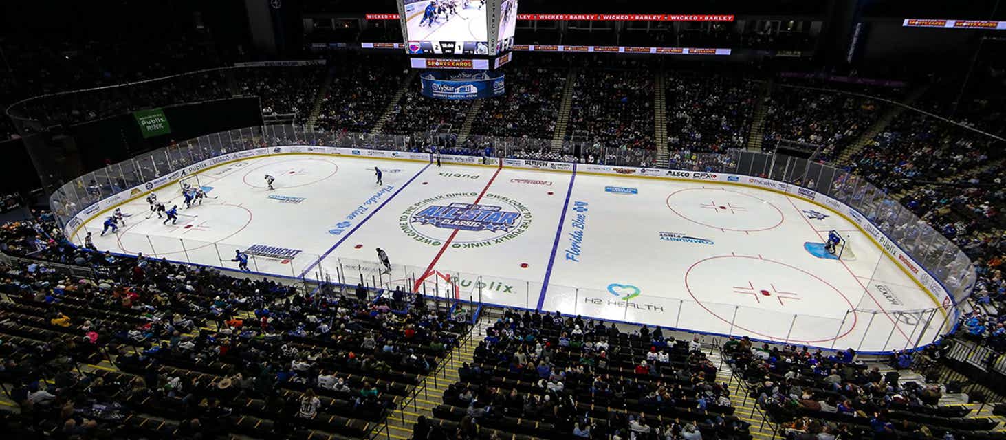 Jacksonville IceMen will be playing Atlanta Gladiators at VyStar Veterans Memorial Arena in Jacksonville