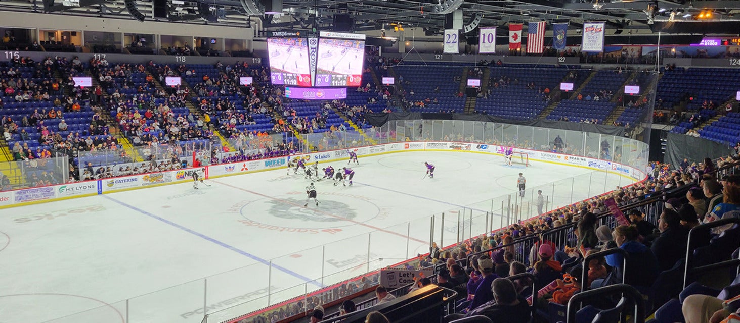 Reading Royals will be playing Norfolk Admirals at Santander Arena in Reading