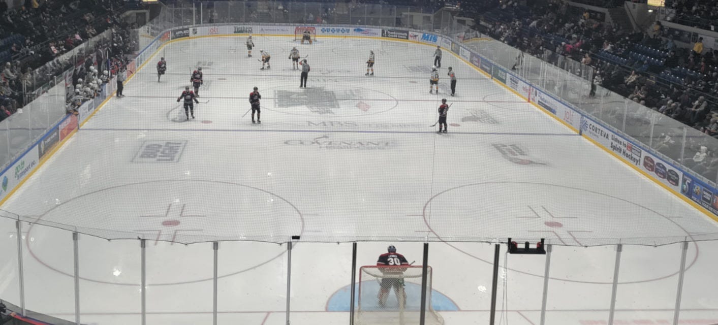 Saginaw Spirit will be playing London Knights at Dow Event Center in Saginaw