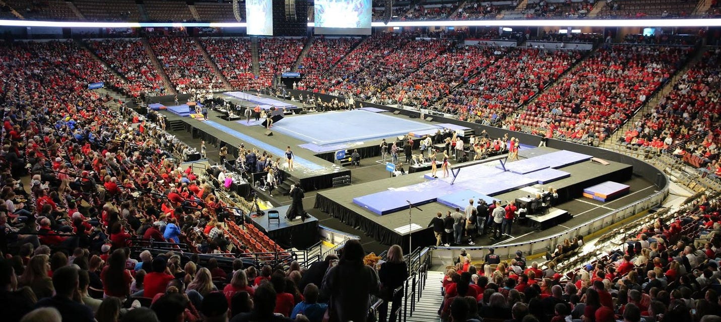 SEC Gymnastics Championship will be playing at BOK Center in Tulsa