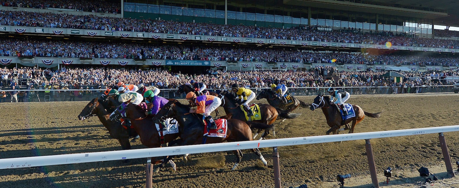 Belmont Stakes will be playing at Saratoga Race Course in Saratoga Springs