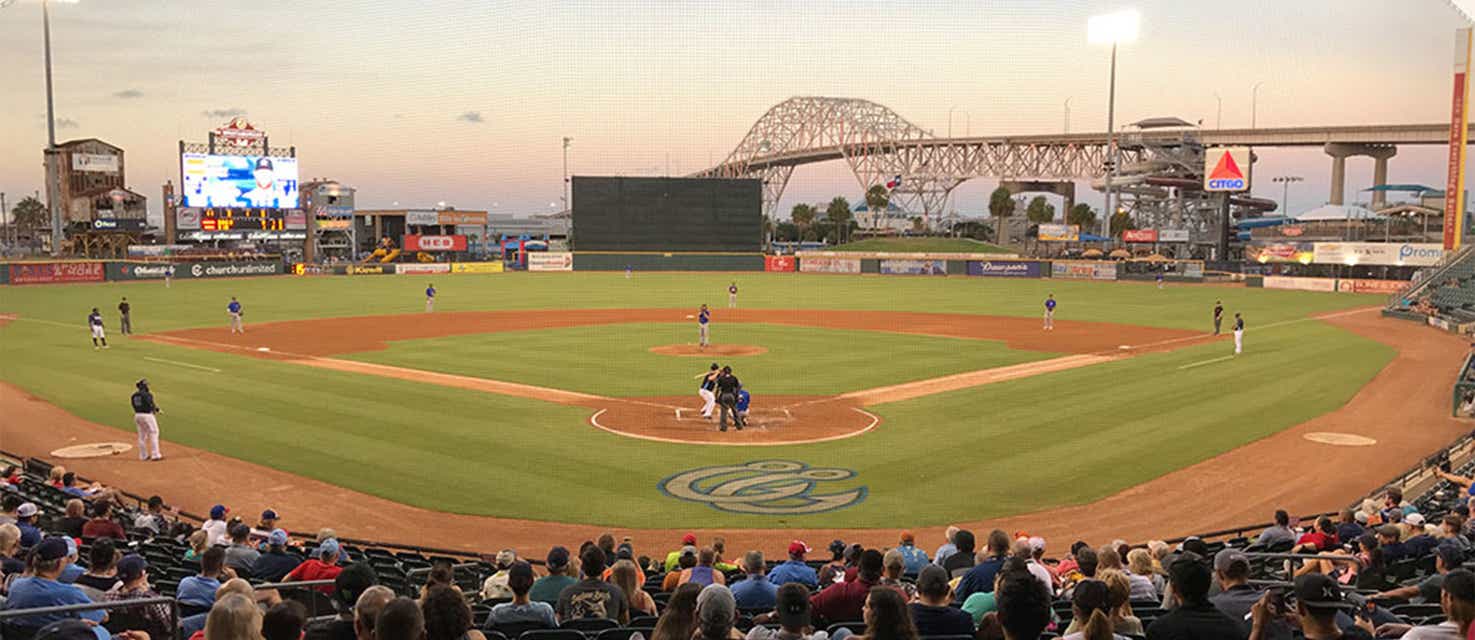 Corpus Christi Hooks will be playing Arkansas Travelers at Whataburger Field in Corpus Christi