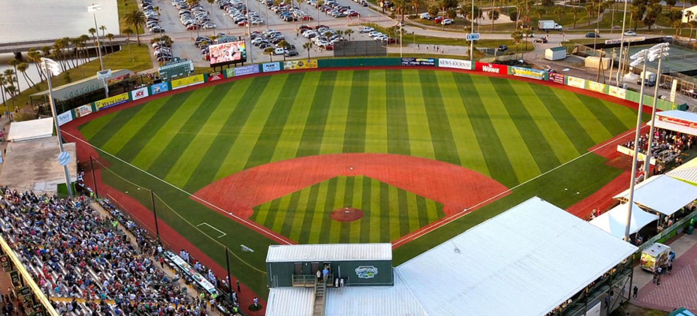 Daytona Tortugas will be playing St. Lucie Mets at Jackie Robinson Ballpark in Daytona Beach