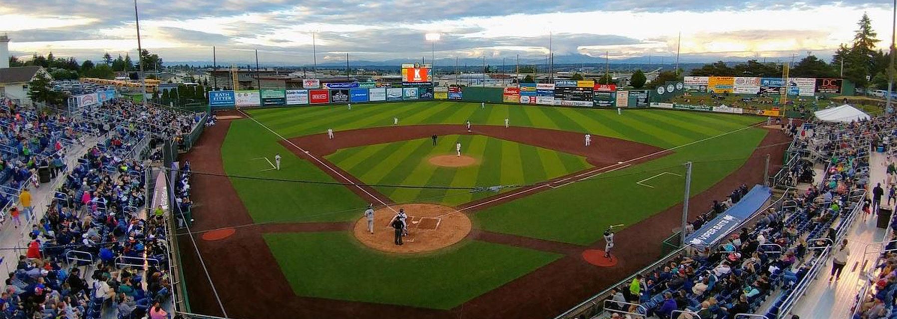 Everett AquaSox will be playing Eugene Emeralds at Everett Memorial Stadium in Everett