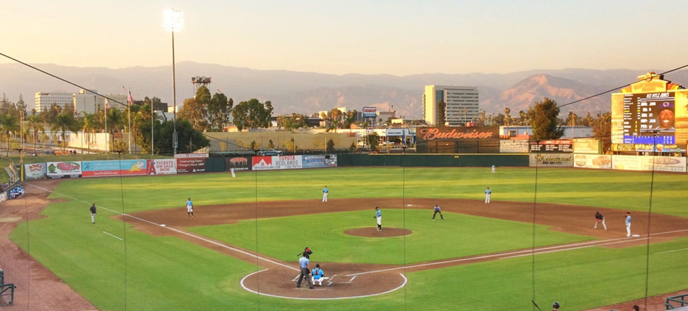 Inland Empire 66ers will be playing Rancho Cucamonga Quakes at San Manuel Stadium in San Bernardino