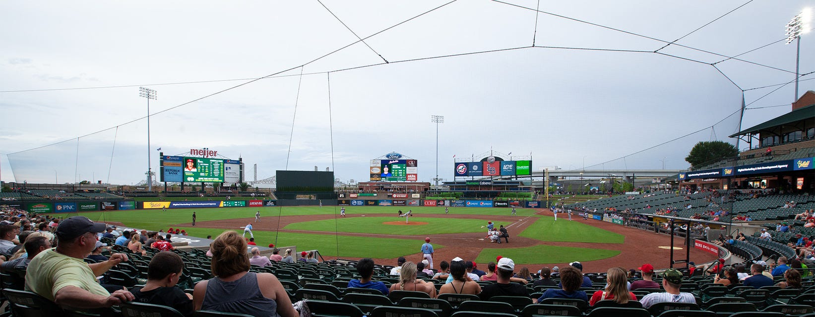 Louisville Bats will be playing St. Paul Saints at Louisville Slugger Field in Louisville