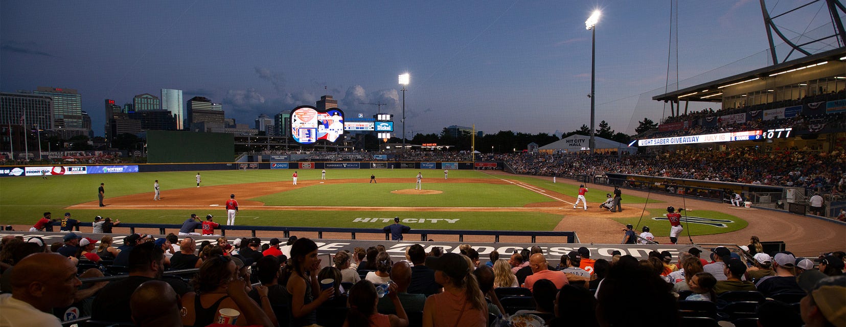 Nashville Sounds will be playing Norfolk Tides at First Horizon Park in Nashville