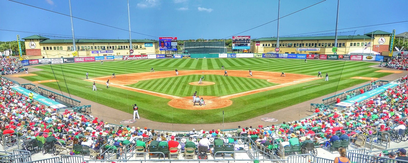 Palm Beach Cardinals will be playing St. Lucie Mets at Roger Dean Stadium in Jupiter