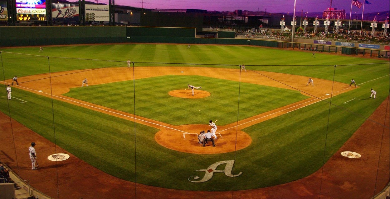 Reno Aces will be playing Salt Lake Bees at Greater Nevada Field in Reno