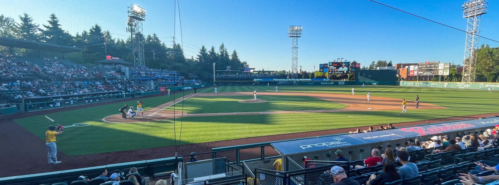 Tacoma Rainiers will be playing Round Rock Express at Cheney Stadium in Tacoma