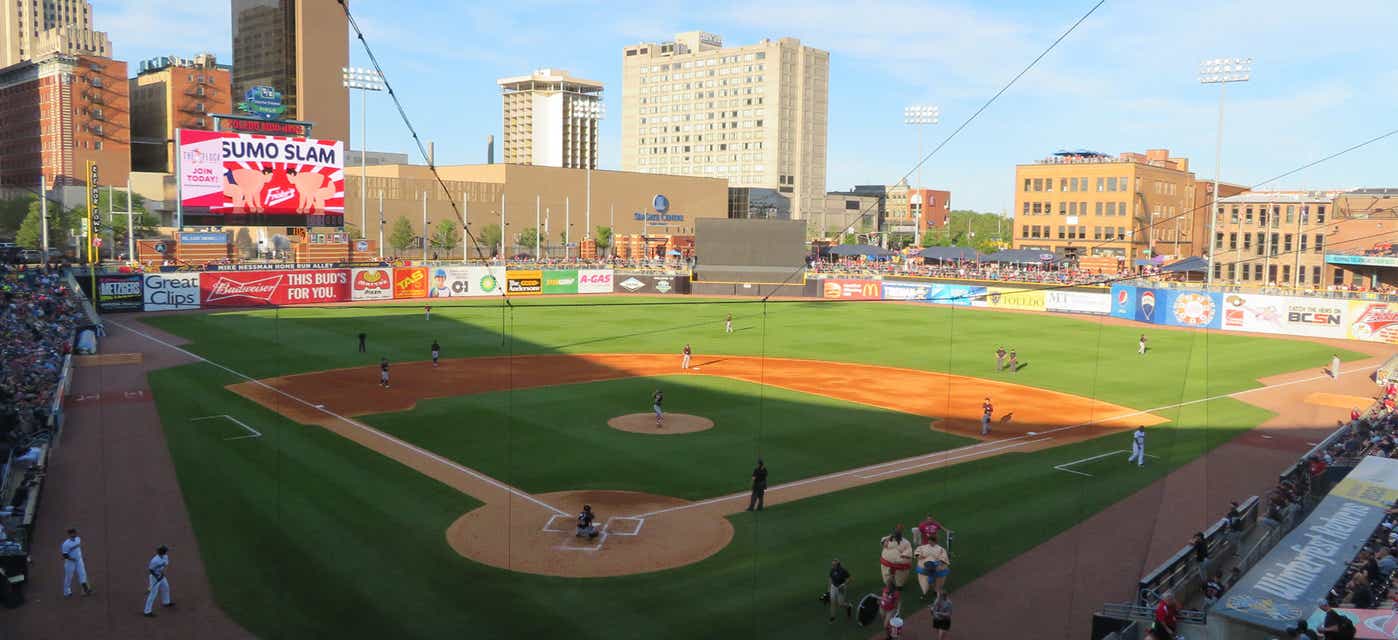Toledo Mud Hens will be playing St. Paul Saints at Fifth Third Field Toledo in Toledo