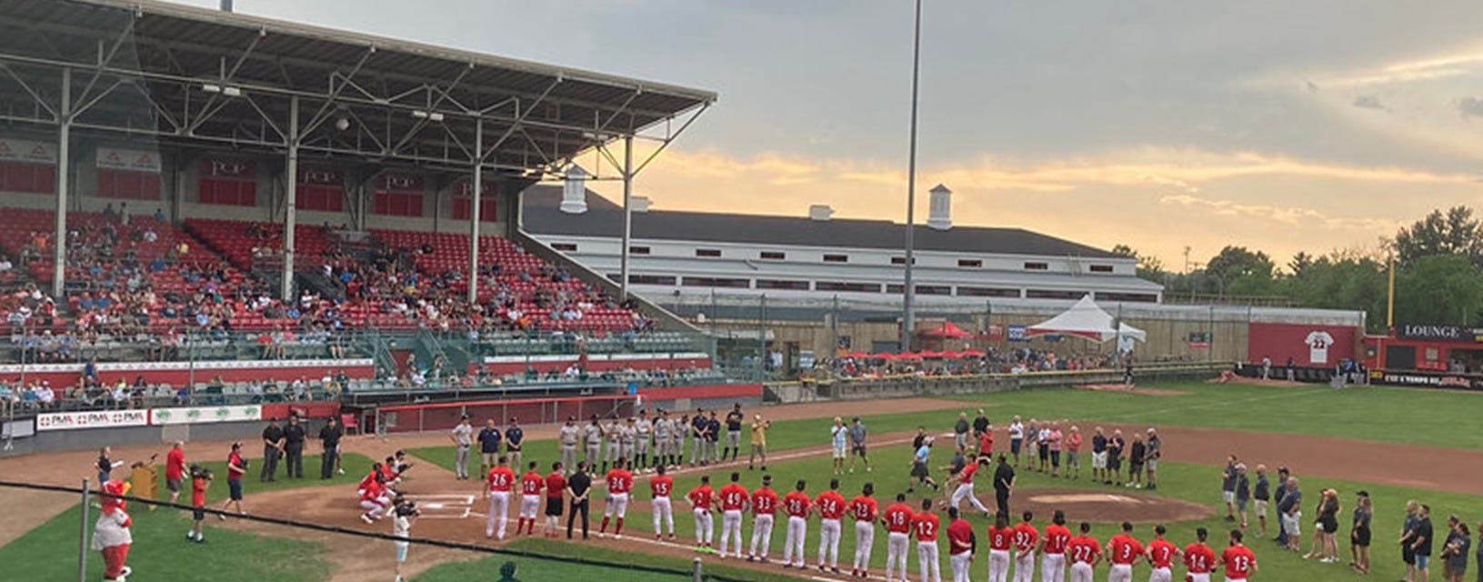 Trois-Rivieres Aigles will be playing Joliet Slammers at Stade Quillorama in Trois-Rivieres