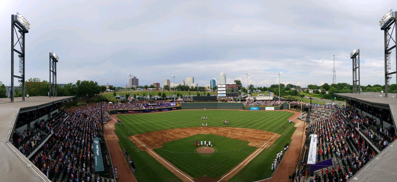 Winston-Salem Dash will be playing Greensboro Grasshoppers at Truist Stadium - Winston-Salem in Winston-Salem
