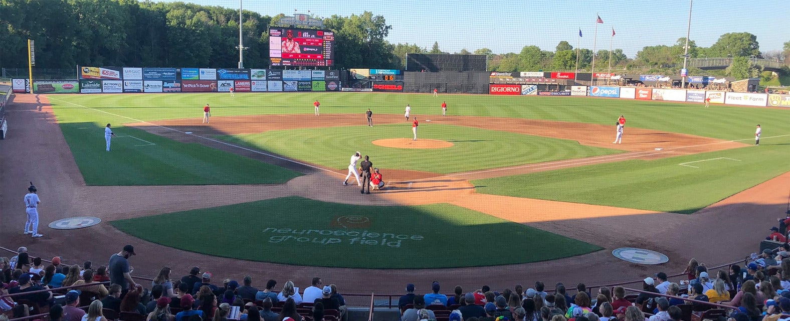 Wisconsin Timber Rattlers will be playing Beloit Sky Carp at Neuroscience Group Field at Fox Cities Stadium in Appleton