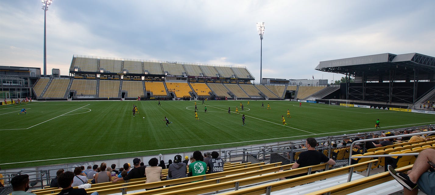 Columbus Crew 2 will be playing New York Red Bulls II at Historic Crew Stadium in Columbus