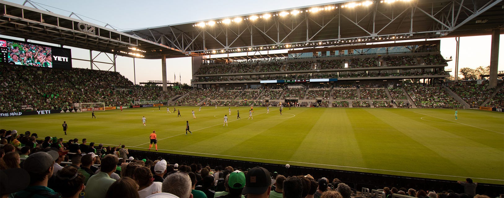 Austin FC will be playing Seattle Sounders FC at Q2 Stadium in Austin