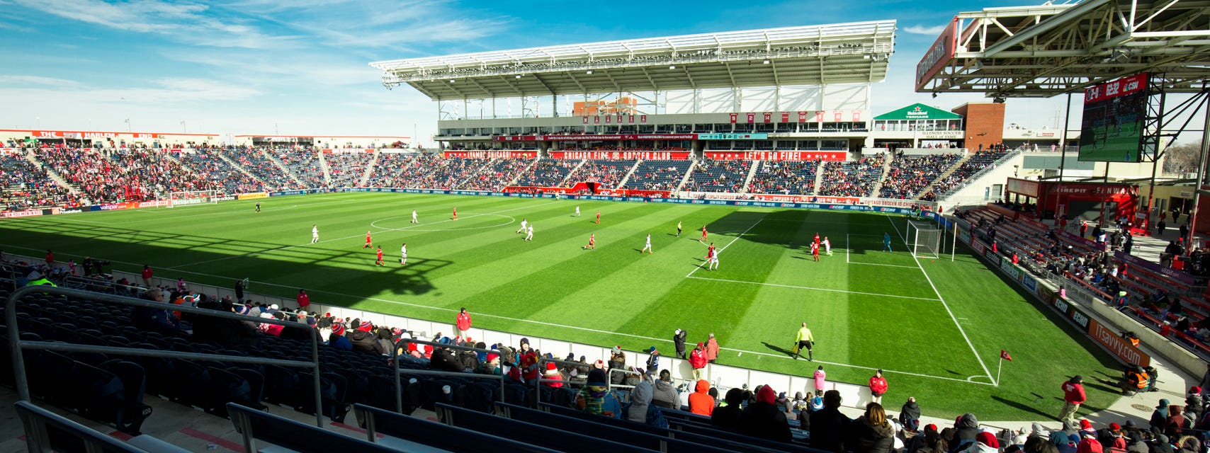 Chicago Fire FC will be playing Toronto FC at Soldier Field in Chicago