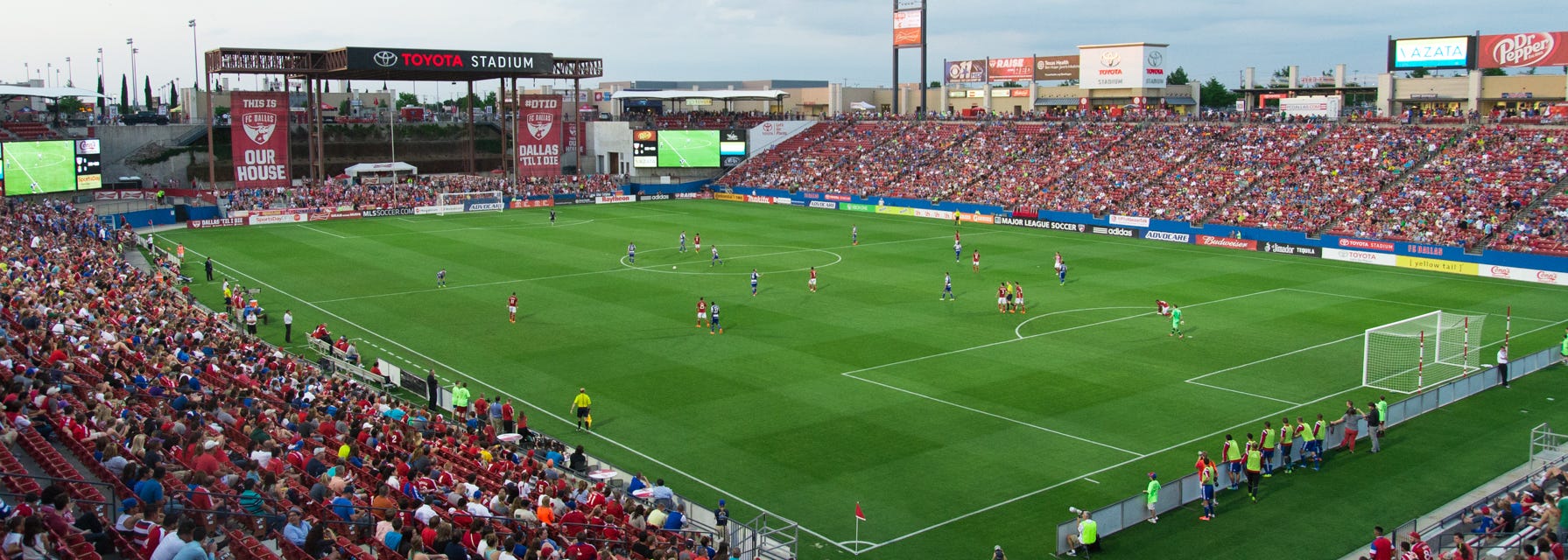 FC Dallas will be playing Toronto FC at Toyota Stadium in Frisco