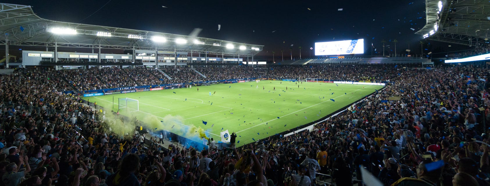 LA Galaxy will be playing New York City FC at Dignity Health Sports Park in Carson