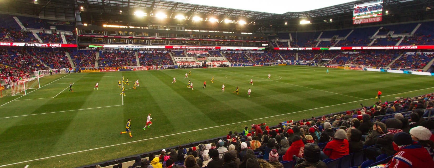 New York Red Bulls will be playing Chicago Fire FC at Sports Illustrated Stadium in Harrison