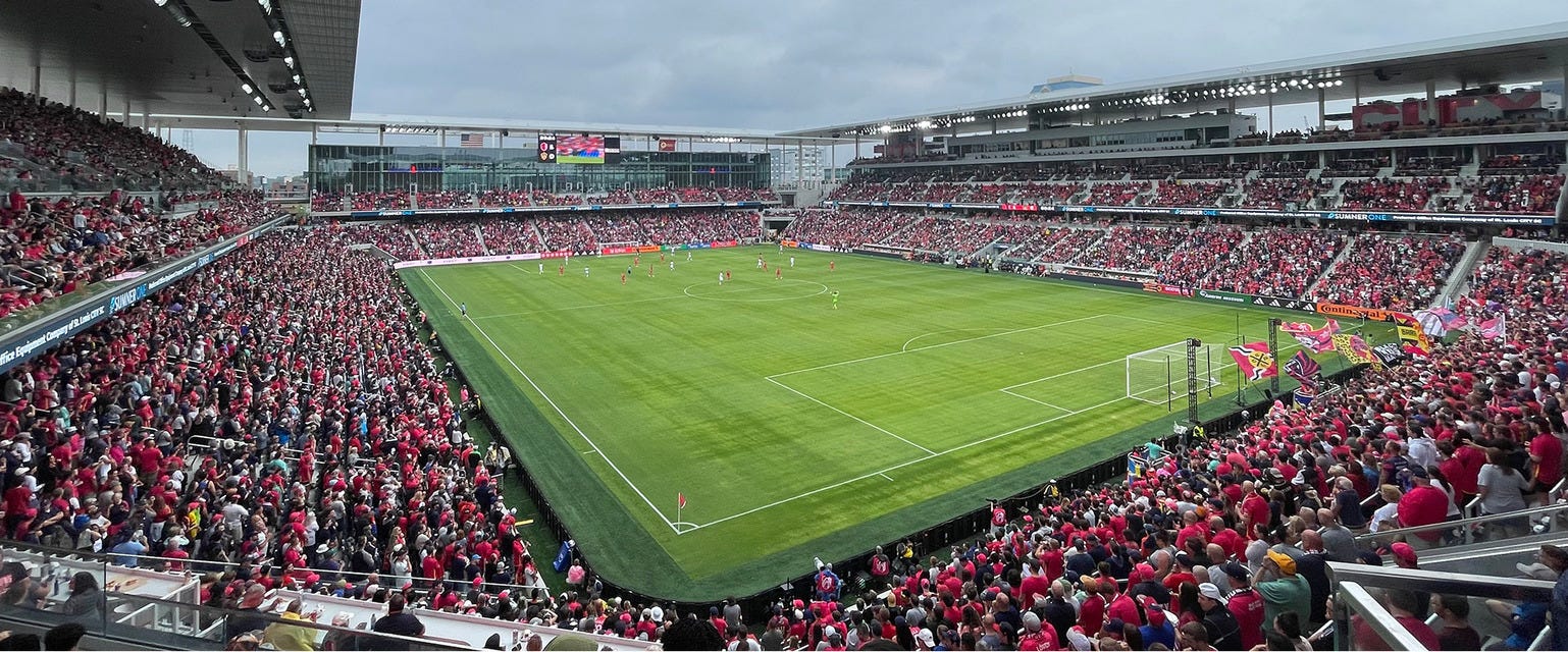 St. Louis City SC will be playing FC Dallas at CITYPARK in Saint Louis