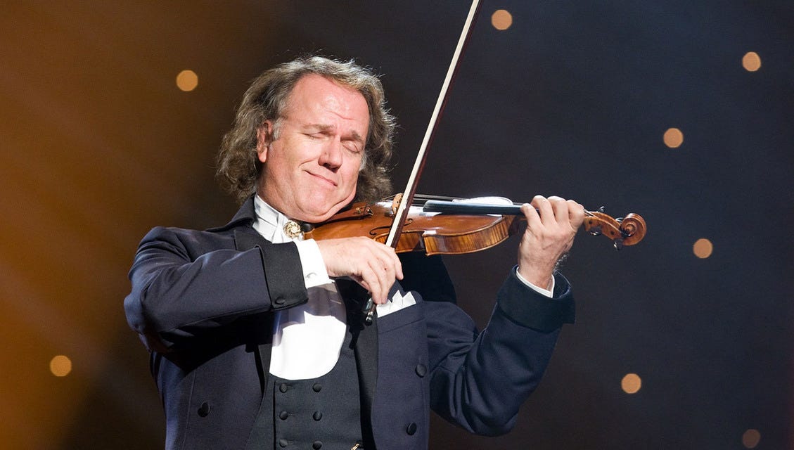 Andre Rieu will be playing at OVO Hydro in Glasgow