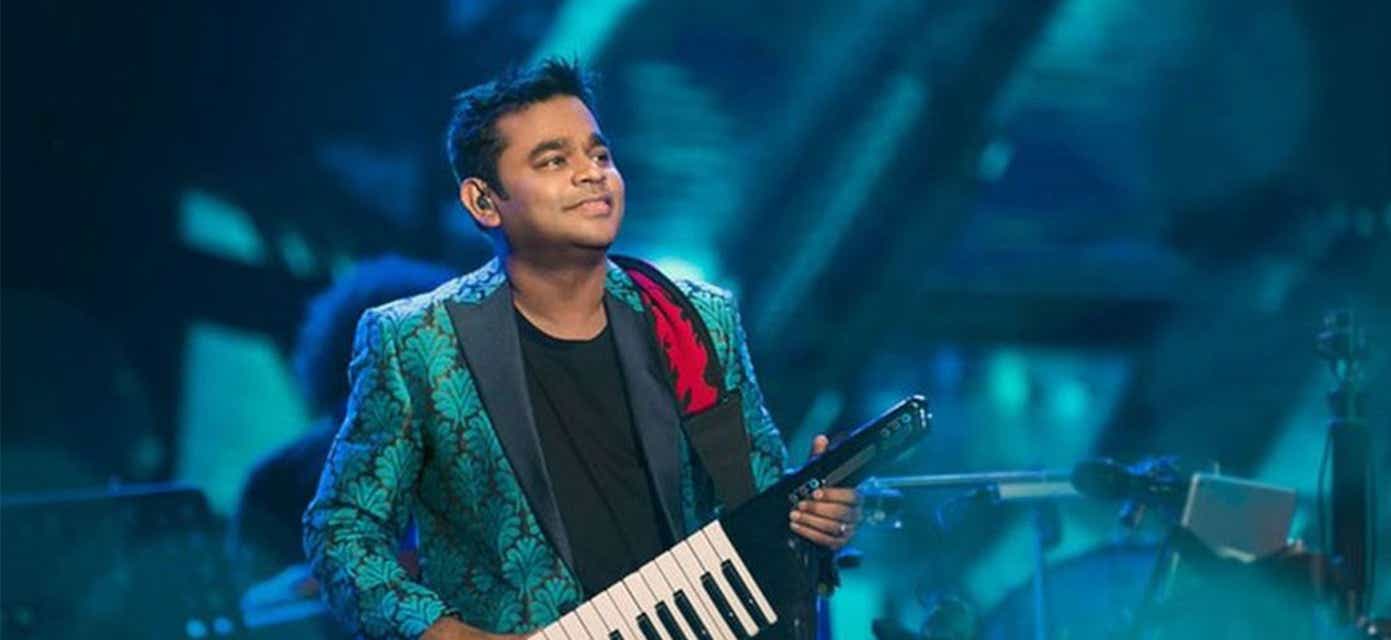 A. R. Rahman will be playing at Filene Center at The Wolf Trap in Vienna
