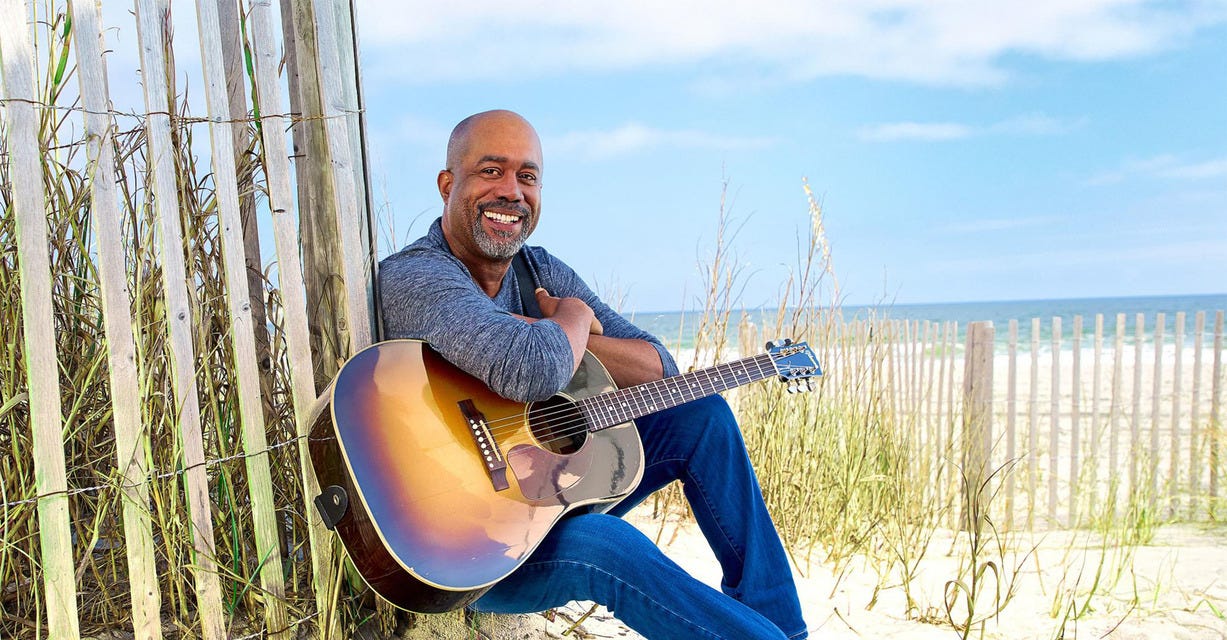 Darius Rucker will be playing at Hartford HealthCare Amphitheater in Bridgeport