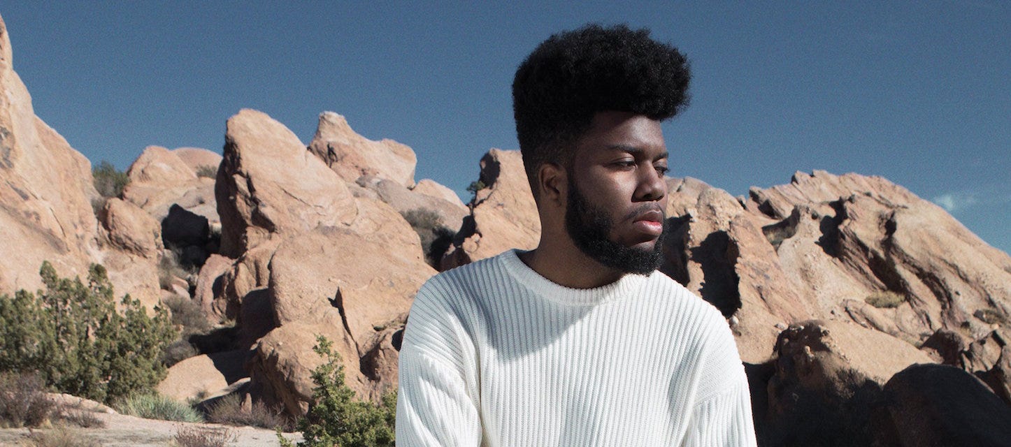 Khalid will be playing at Red Hat Amphitheater in Raleigh