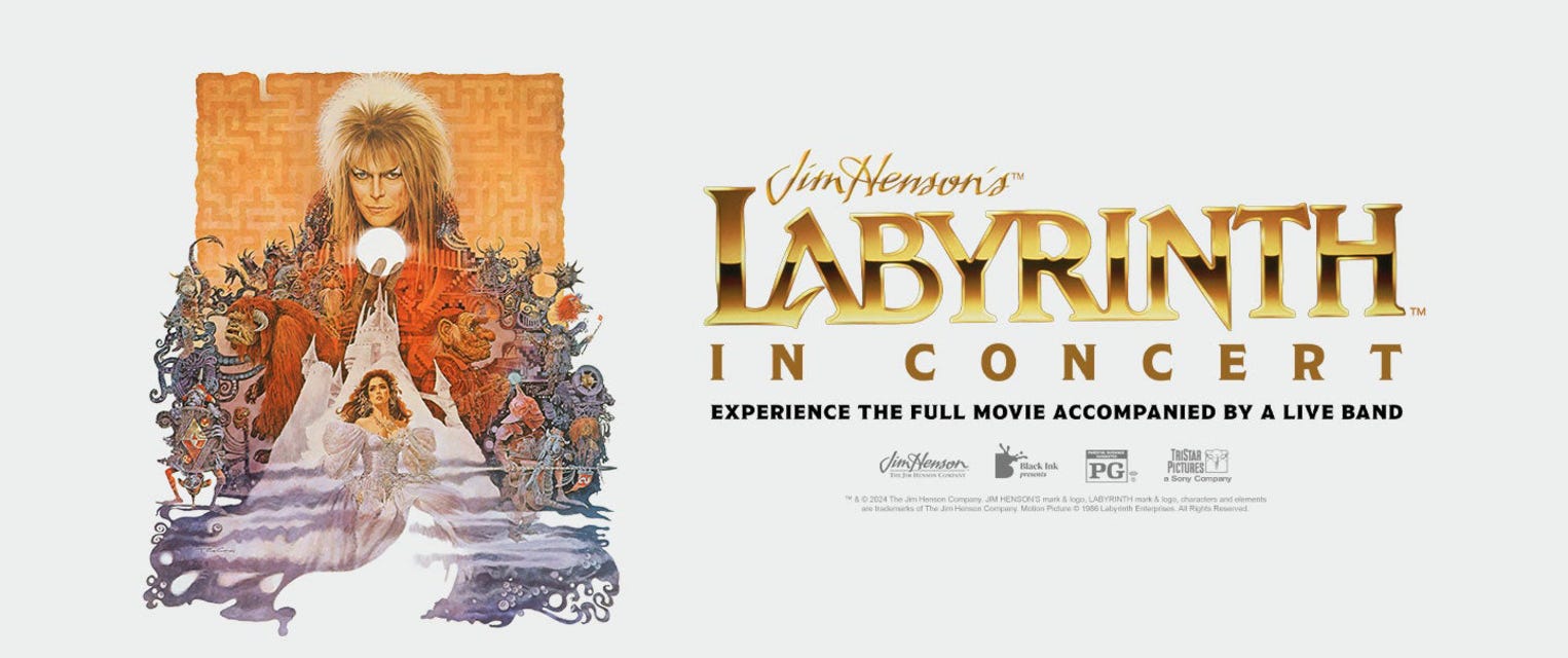 Jim Hensons Labyrinth in Concert will be playing at Warnors Theatre in Fresno