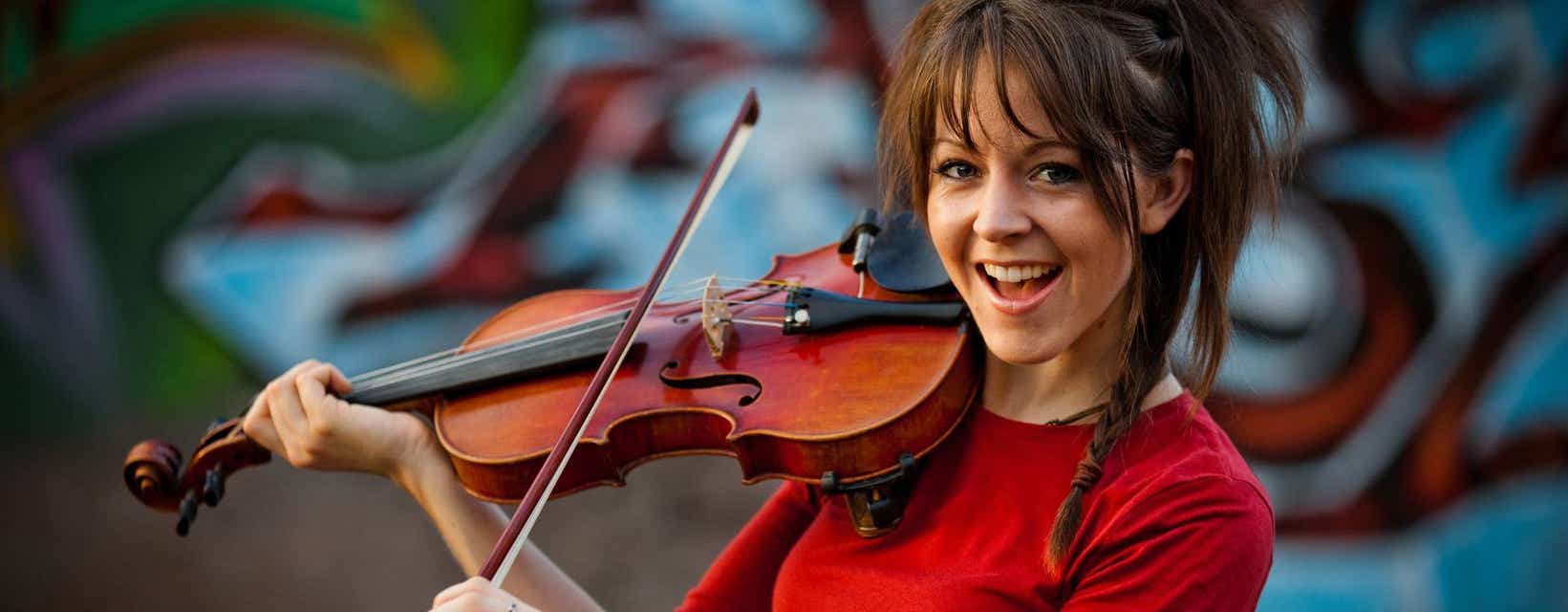 Lindsey Stirling will be playing at Filene Center at The Wolf Trap in Vienna