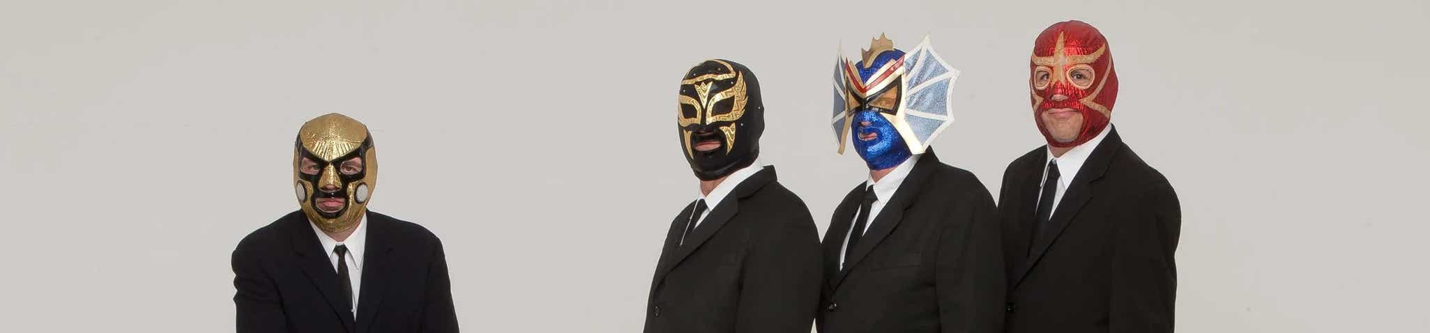 Los Straitjackets will be playing at The Barns at Wolf Trap in Vienna