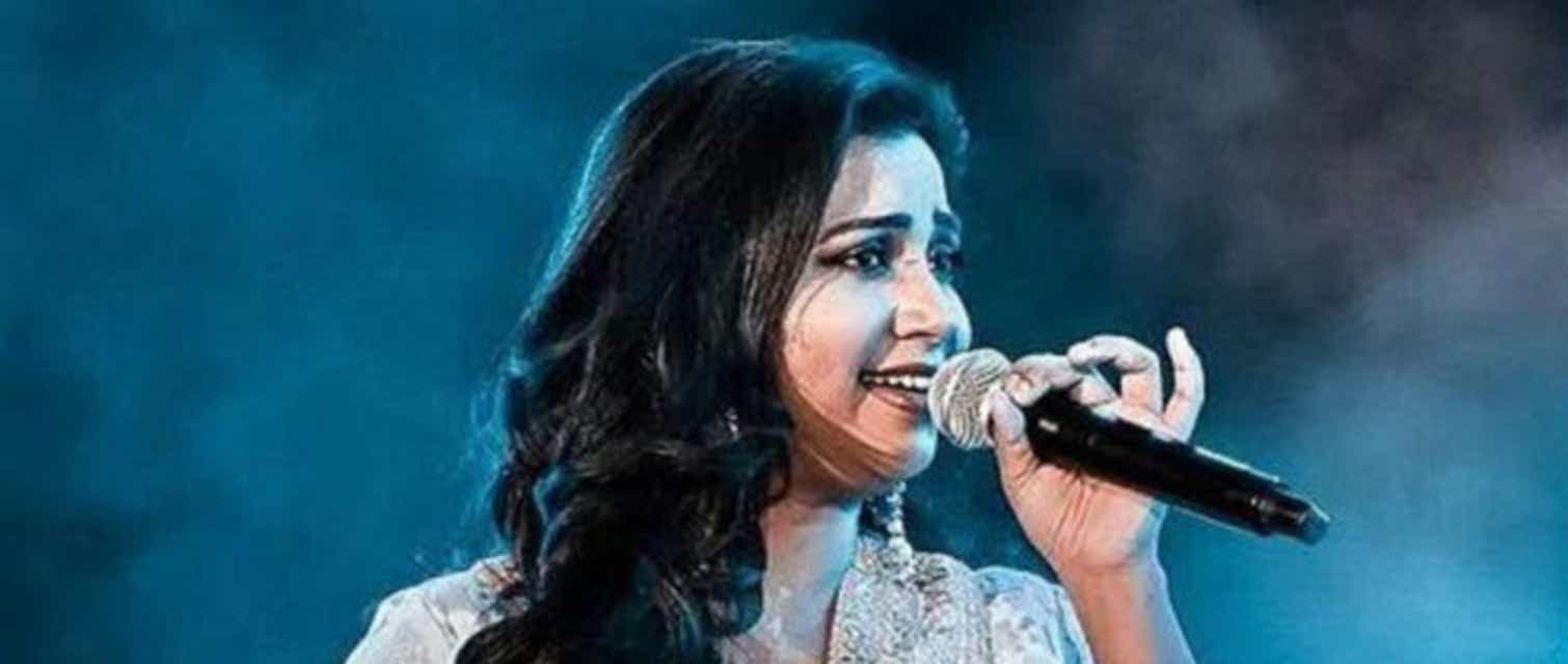 Shreya Ghoshal will be playing at Nationwide Arena in Columbus