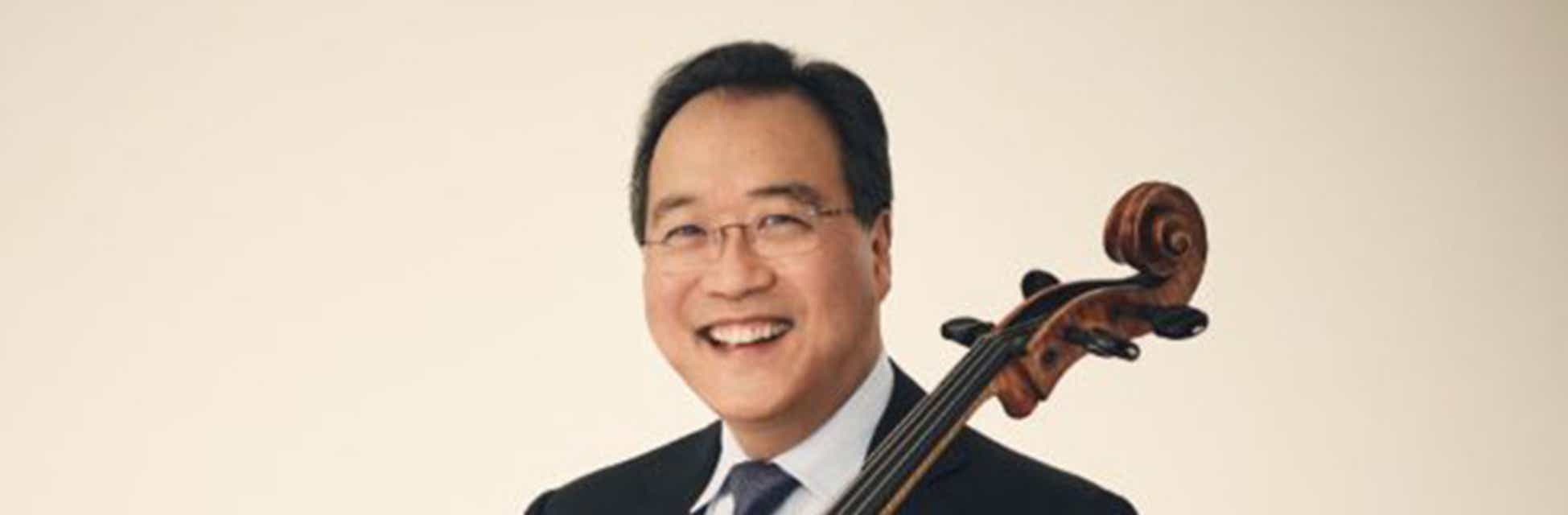 Yo-Yo Ma will be playing at George Mason Center For The Arts- Concert Hall in Fairfax
